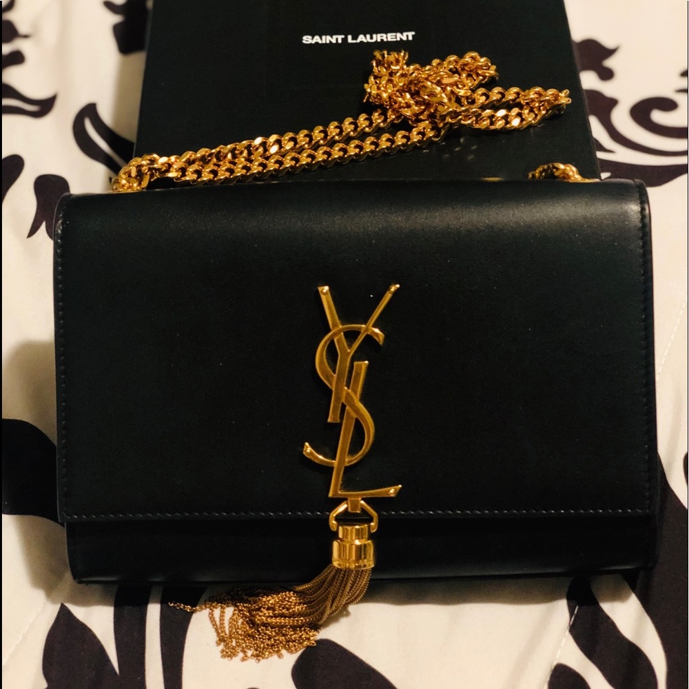 SOLD Authentic YSL Tassel Bag